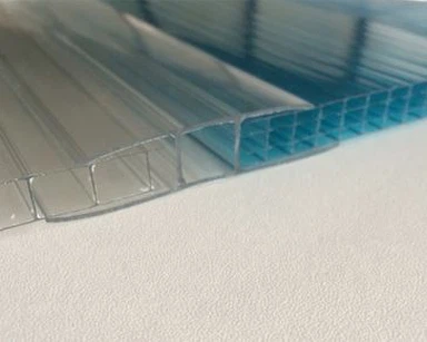 H polikarbonato profilis skirtas 10mm