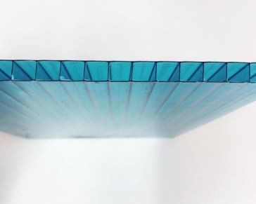 Žaliavos polikarbonato lapas plastikinis daugiasluoksnis tuščiaviduris lapas